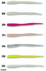 Kendo Mebaru&Ajı Worm 2.0 inch 12 Adet Sahte Balık 306