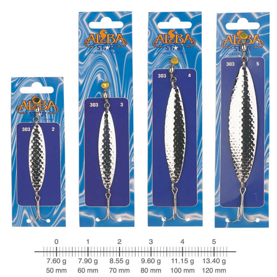 AlbaStar 303 Lüfer Olta Kaşığı DESENLİ - NO:4