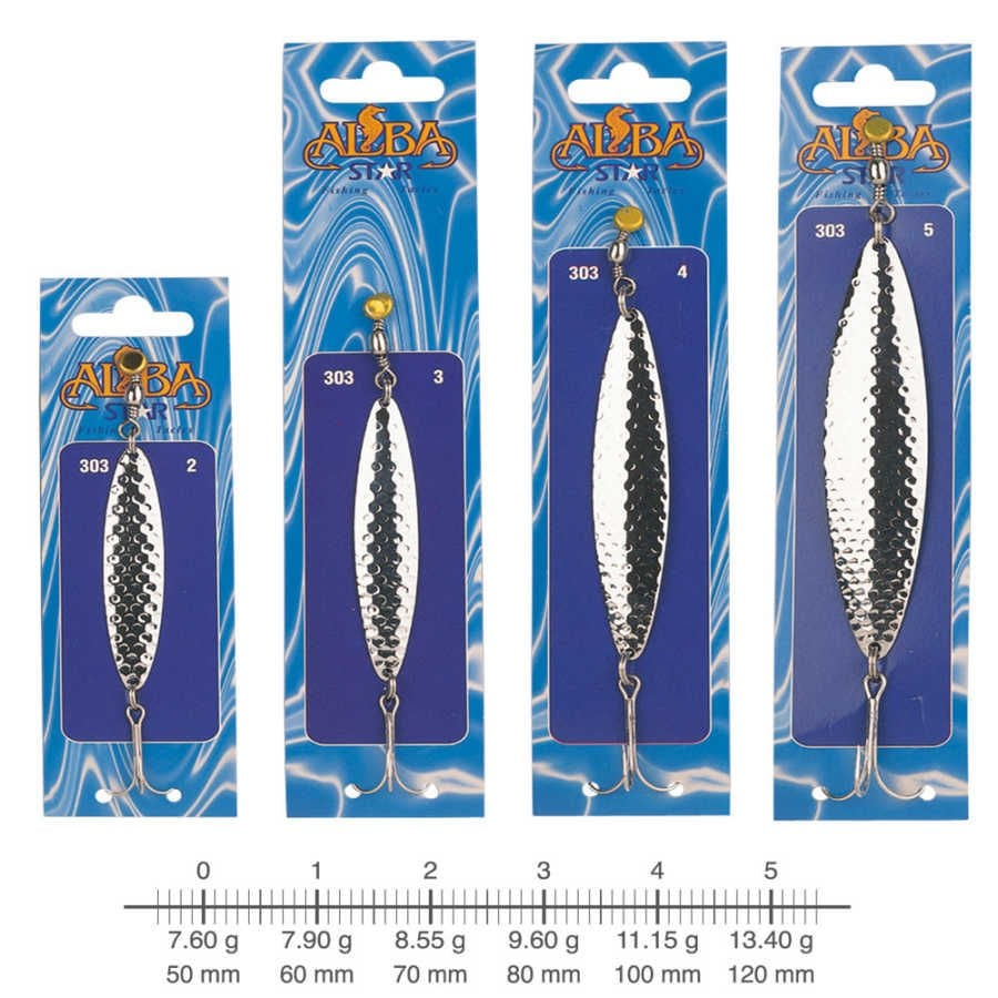 AlbaStar 303 Lüfer Olta Kaşığı DESENLİ - NO:5