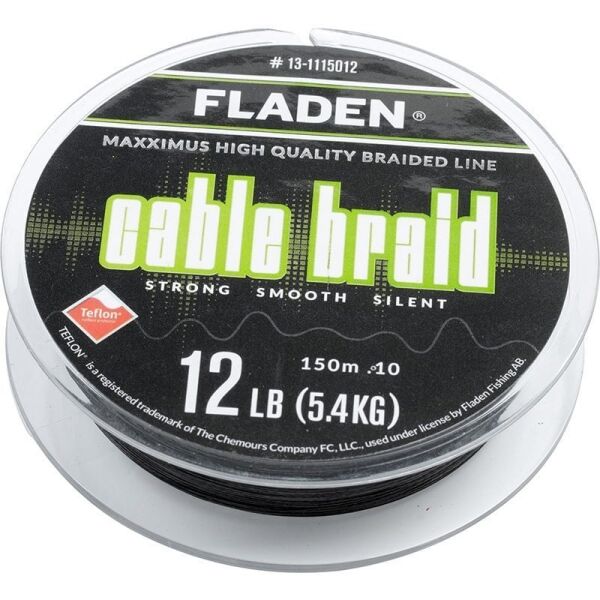 Fladen Maxximus Cable Braid 150M Siyah İp Misina 0.08 MM