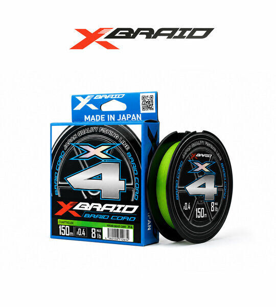 YGK X035 Braid Cord PE X4 0.104mm 150mt Fluo Green 4 Kat Aji İpi 3.6kg Çeker