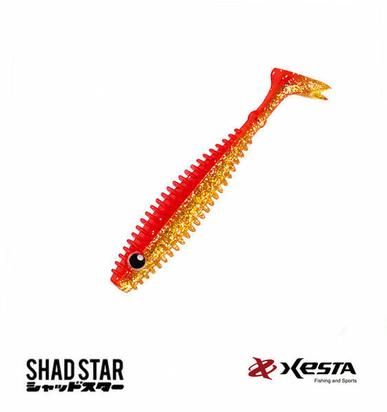 Xesta Shad Star KRGD 9.5cm Silikon Balık 6 Adet