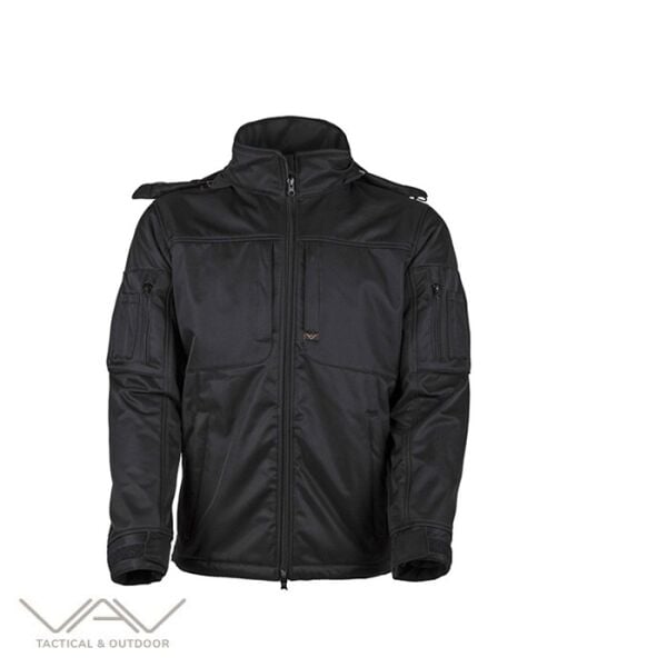 VAV Shell HT-01 Softshell Mont Siyah - S