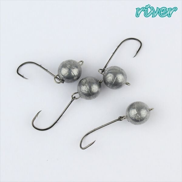 River Mafsallı Hareketli Jig Head 4P