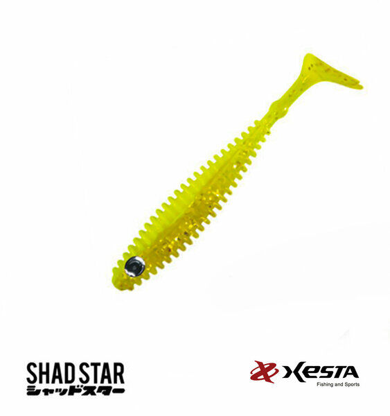 Xesta Shad Star KCHGD 9.5cm Silikon Balık 6 Adet