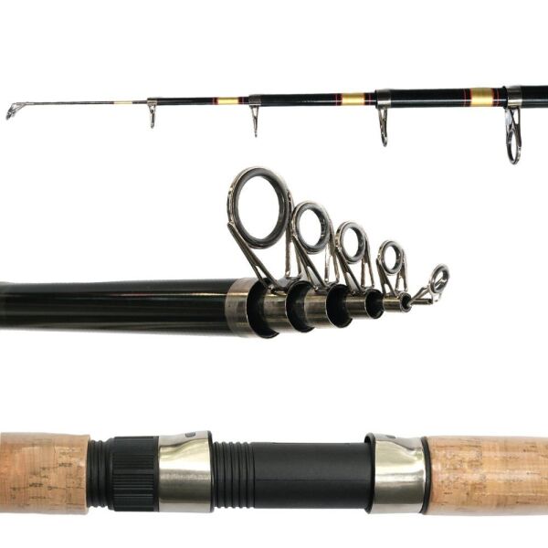 Remixon Safari 390 cm 80-150g Atarlı Teleskopik Olta Kamışı