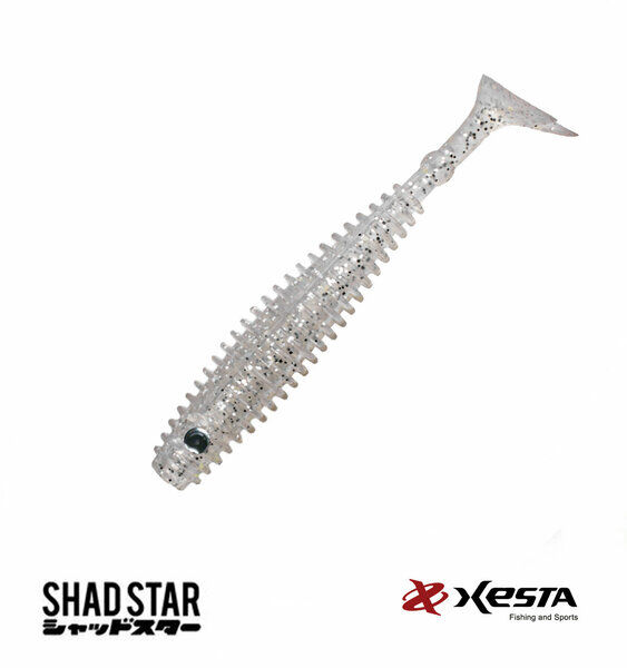 Xesta Shad Star KCL 9.5cm Silikon Balık 6 Adet