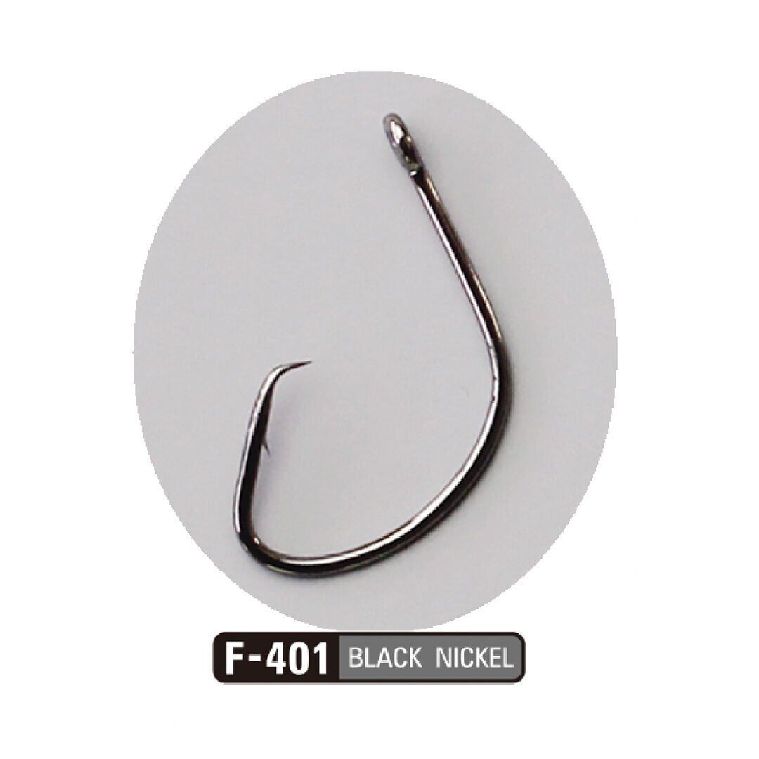 Sasame Light Circle TW F-401 No:1 Siyah Nikel İğne 8 Adet