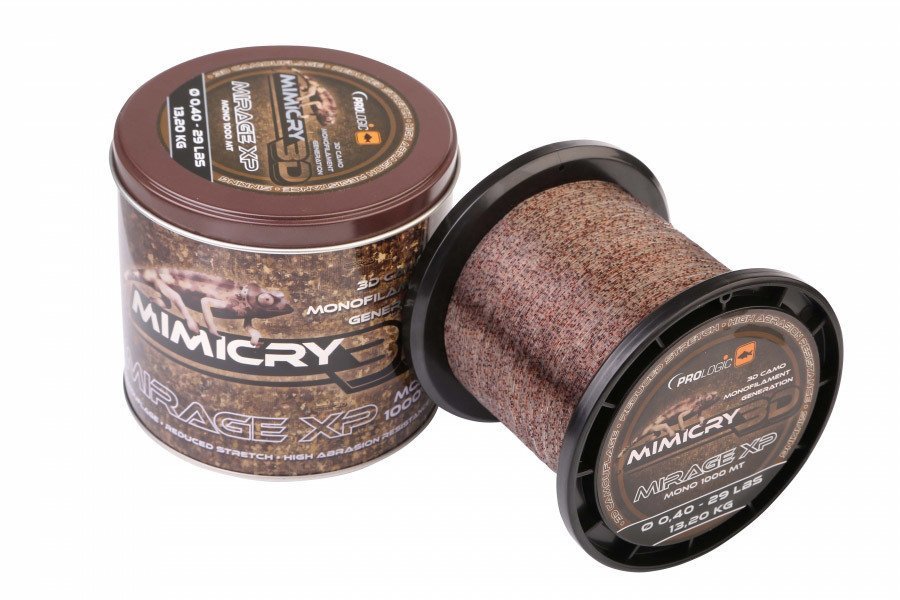 Prologıc Mimicry Mirage XP 1000m 13lbs 6.2kg 0.28mm Camo
