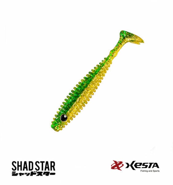 Xesta Shad Star GGD 9.5cm Silikon Balık 6 Adet