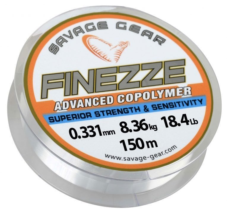 Savage gear Finezze Mono 150 mt Clear Misina 0,165 mm