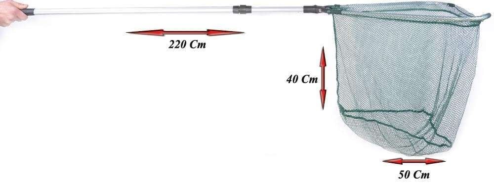 Captain 6725 Kepçe 2 Parça 220cm Teleskopik Kepçe 55x40cm Tor