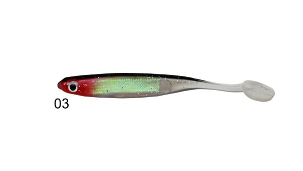 FLADEN GLIMMER SHIMMER MINNOW  10 CM 5P 03