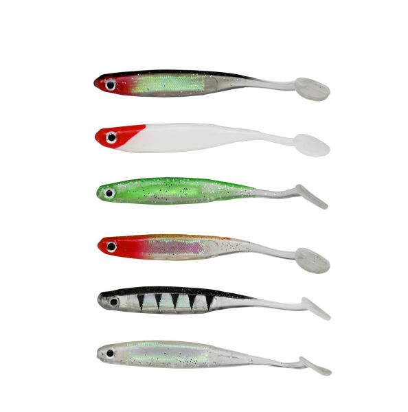 FLADEN GLIMMER SHIMMER MINNOW  10 CM 5P 03
