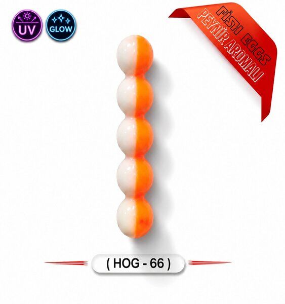 SPIINX Fish Eggs Hot Orange X Glow 10mm Cheddar Aromalı Suni Yem 25 Adet