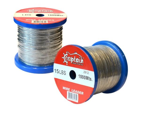 Captain Çelik Tel 1.000mt Steel Wire Leader 35 lbs