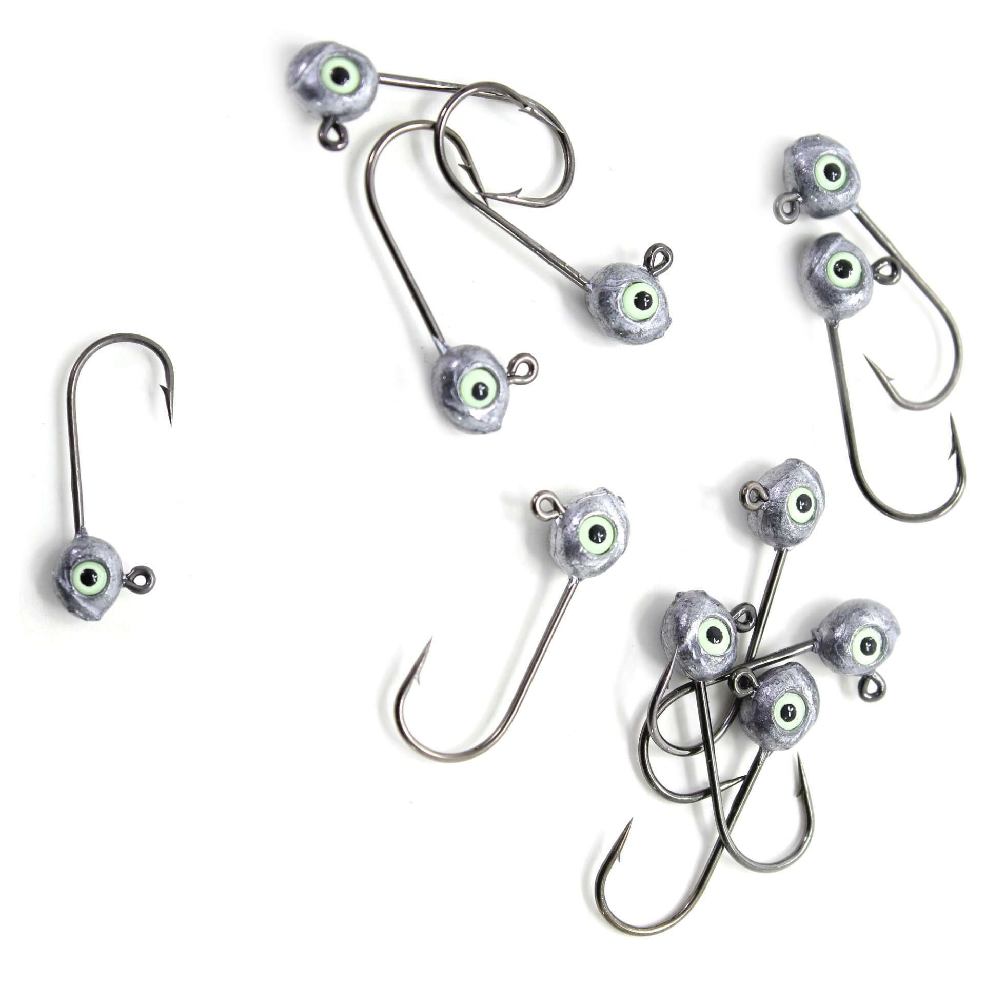 Captain 6420 Jig Head Glow Eye 10lu Paket