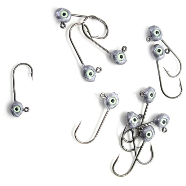 Captain 6420 Jig Head Glow Eye 10lu Paket