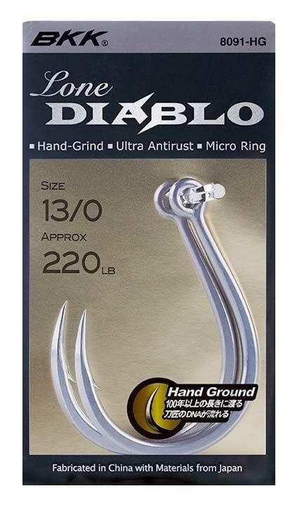 BKK Lone Diablo No:4/0 İğne 5 Adet