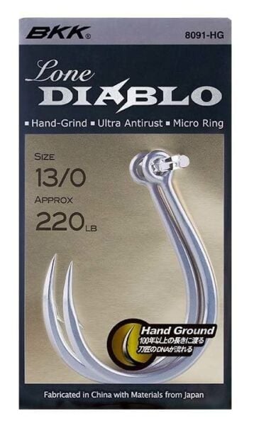 BKK Lone Diablo No:4/0 İğne 5 Adet