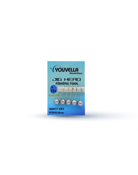 Youvella 6398 Jig Head Blow Pop LRF Jig Head 5'li Paket 2 gr