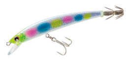 Yozuri Crystal Minnow Egi Sinking Kalamar Sahte Balığı LSCA - F1025 - 90MM
