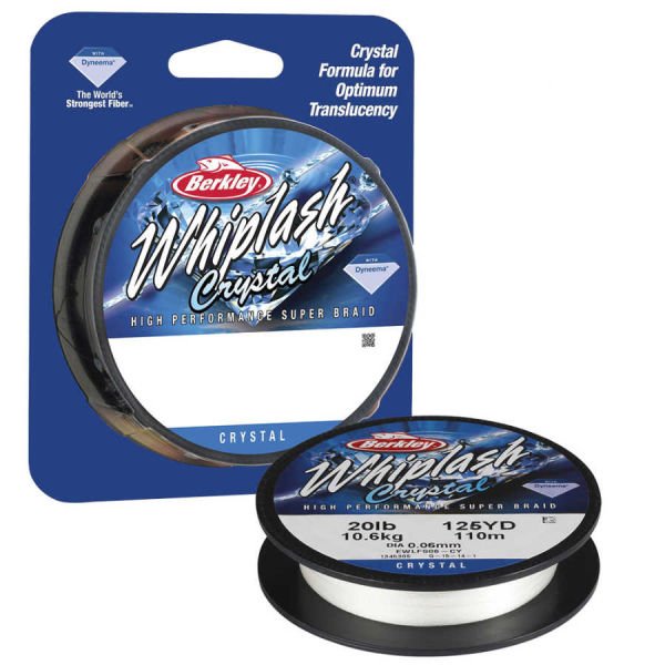 Berkley Whiplash İp Misina CRYSTAL - 0.10MM - 110MT - 14.1KG