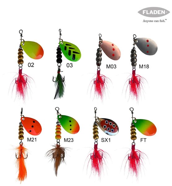 FLADEN ATTRACTA SPINNER DÖNER KAŞIK 6G FT