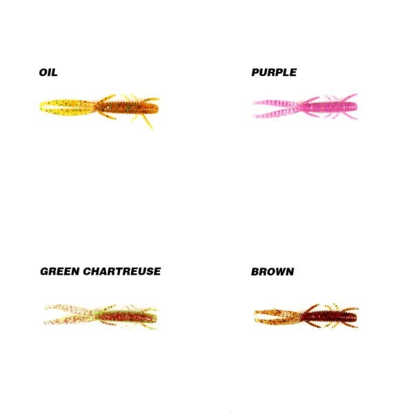 Ryuji Hogy Shrimp 7.6cm 10 Adet