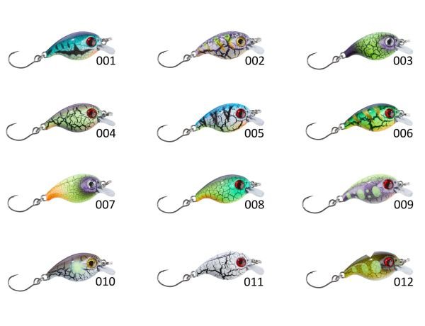 Balzer 16093 Trout Wobbler UV Active Floating 3cm Maket Balık Suni Yem 001