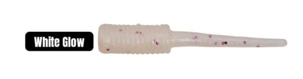 Effe Baby Fry Pearl White Glow 2 cm Silikon LRF Yemi 20 Adet