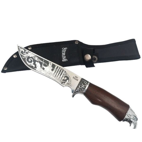 S. STERLING 29 cm Kahverengi  Avcı Bıçağı