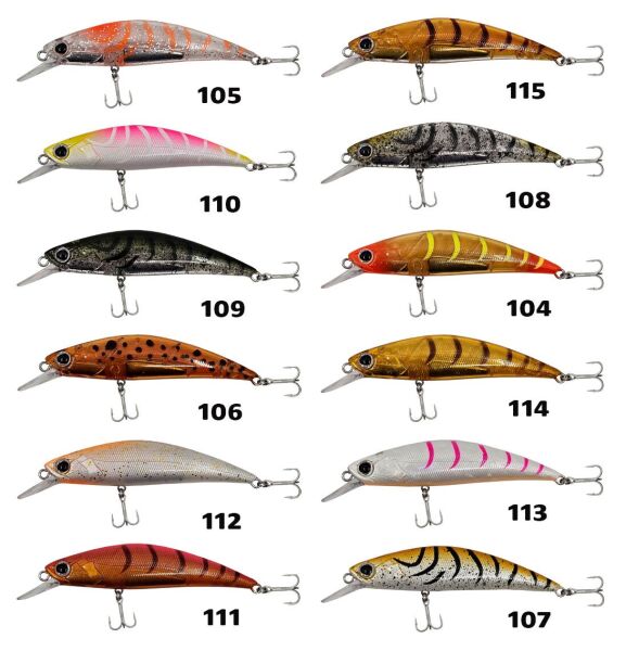 Kendo Shrimp Minnow 70S 9.7gr Sahte Balık 104