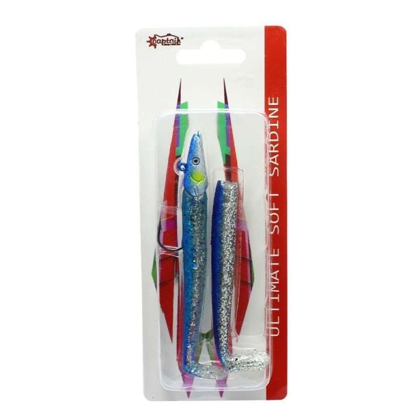 Captain 3071 Ultimate Sardine 12cm Levrek Silikonu 2li Suni Yem