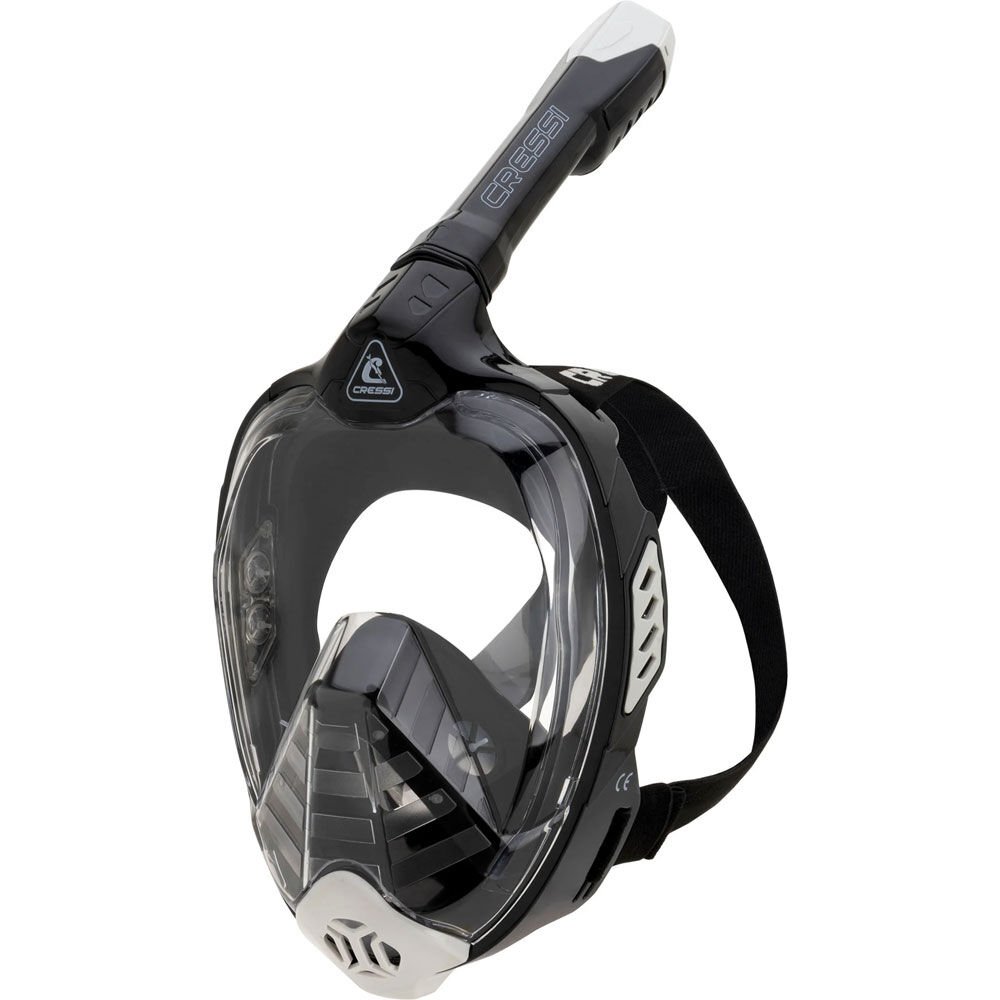 Cressi Bali Tam Yüz Maske BLACK / GREY - S/M
