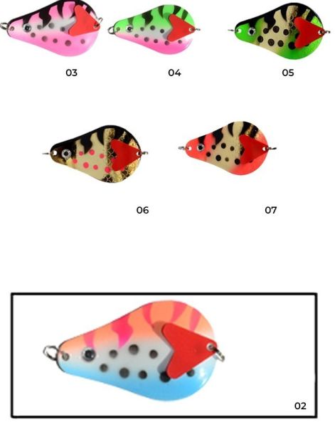 Captain 6124 Turna Kaşığı 30gr Pablo 6cm 07