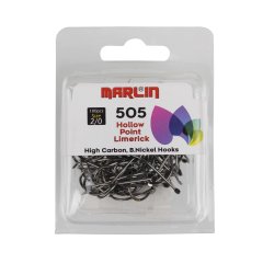 Marlin 505 Siyah Nikel Olta İğnesi No:2/0 (100Pcs)