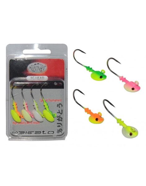 Mutant 6411 Jig Head Rigato Stunner 4'lü Mix Set 10 gr