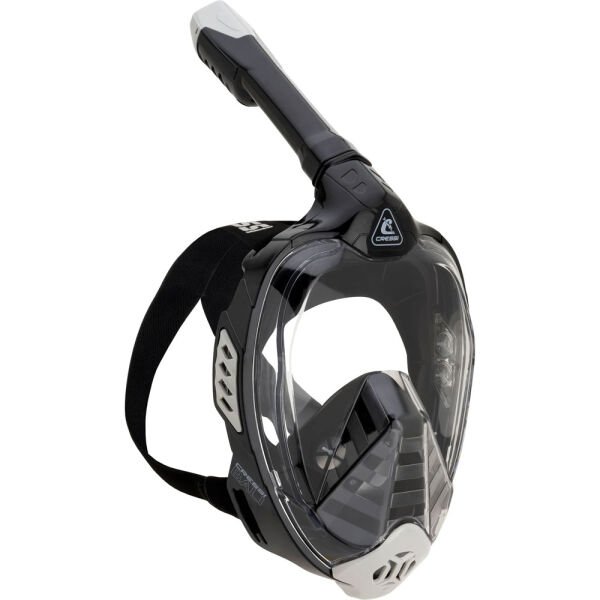 Cressi Bali Tam Yüz Maske BLACK / GREY - L/XL
