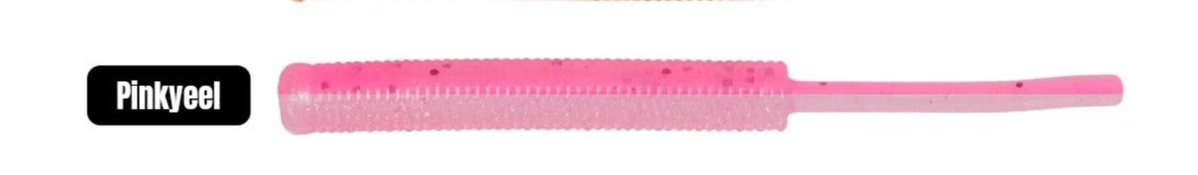 Effe Baby Worm Pinkyeel 5.2 cm Silikon LRF Yemi 12 Adet