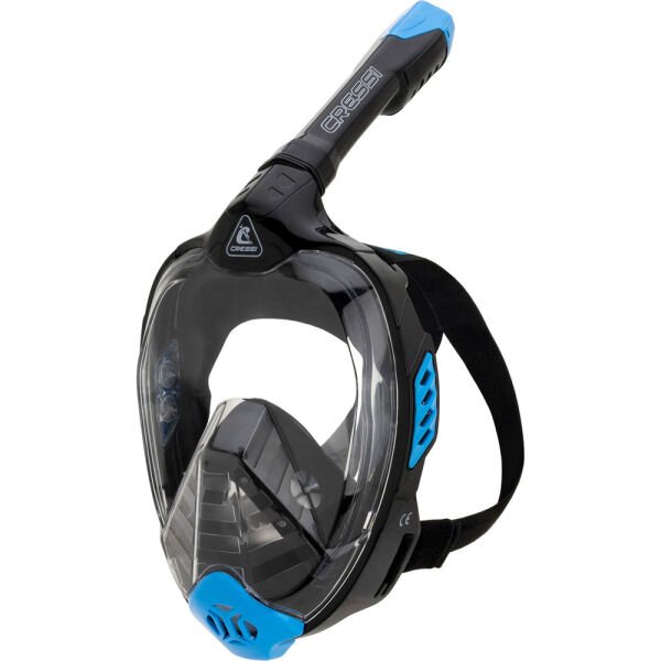 Cressi Bali Tam Yüz Maske BLACK / BLUE - S/M