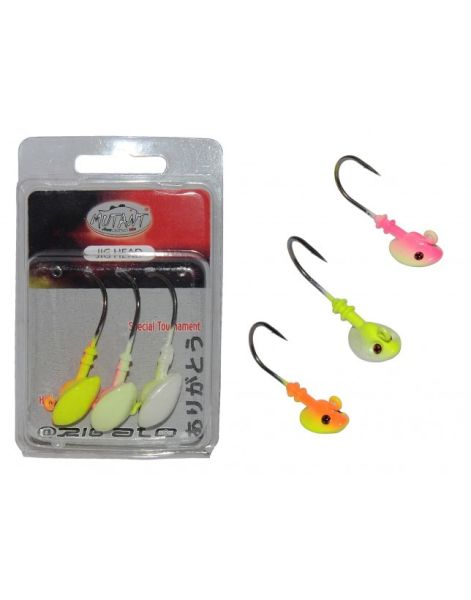 Mutant 6411 Jig Head Rigato Stunner 3'lü Mix Set 18 gr