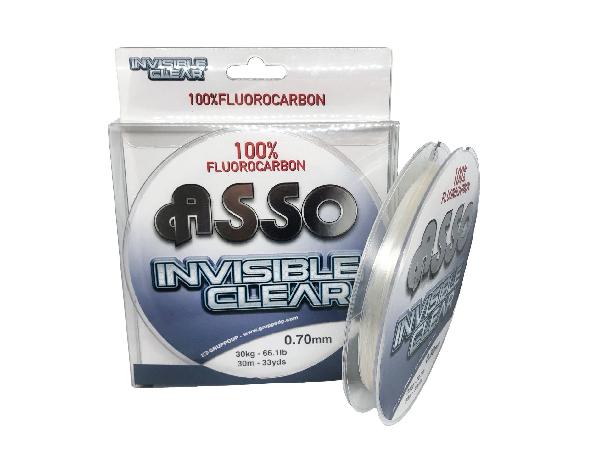 Asso Invisible Clear Paralel %100 Fluoro Carbon Misina 30mt 0.90 mm