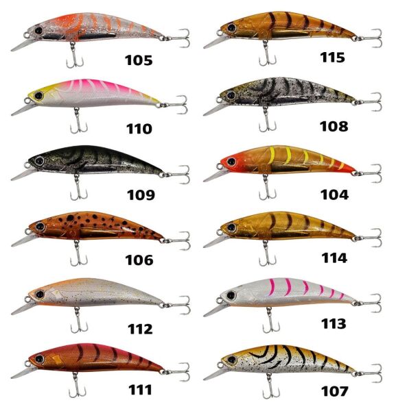 Kendo Shrimp Minnow 60S 6.2gr Sahte Balık 104