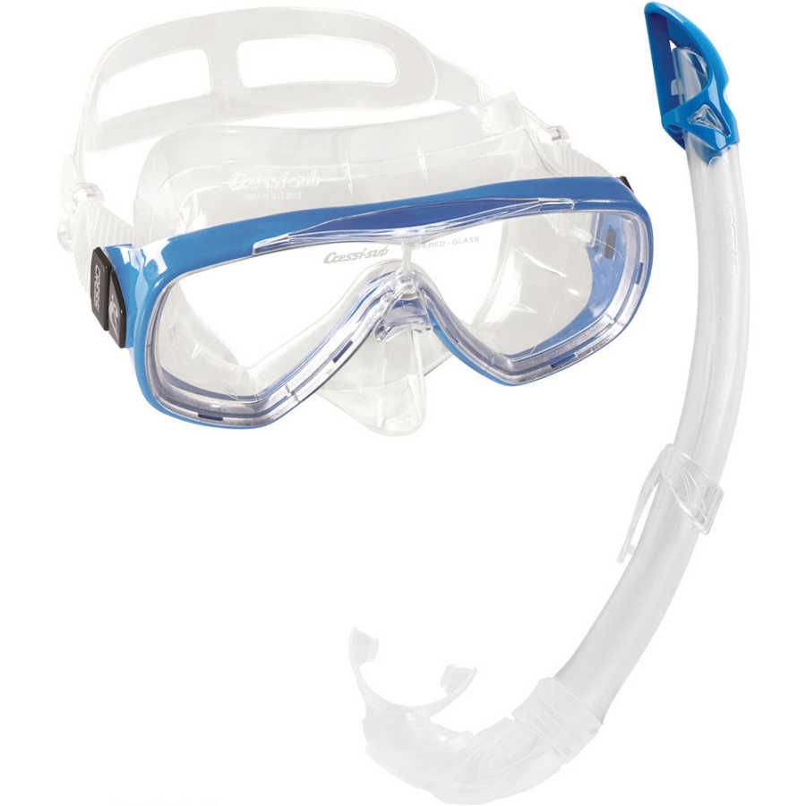 Cressi Onda Maske Mexico Şnorkel Seti CLEAR-BLUE