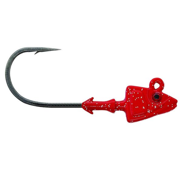 Mustad Sd840 Shad Jig Head RED - 21GR - 2LI - 5-0