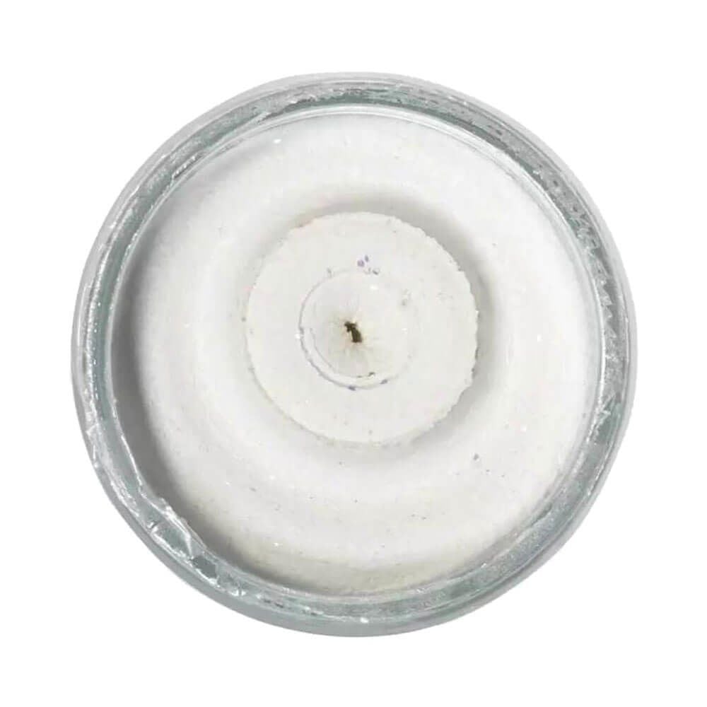 Berkley Powerbait Natural Glitter Trout Bait Garlic Sahte Yemi WHITE - 50 GR