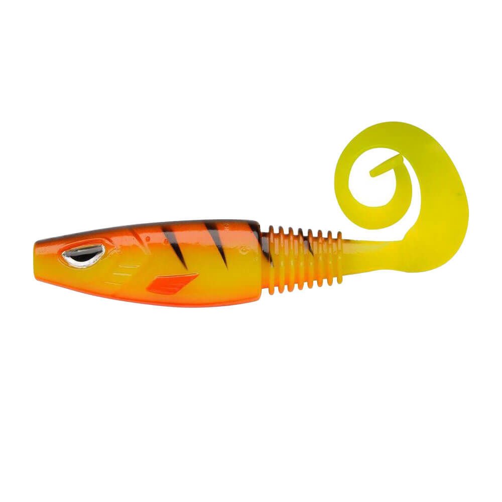 Berkley Sick Curl Sahte Yem HOT YELLOW PERCH - 8CM