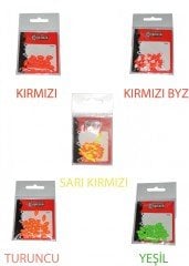 Captain 7666 Renkli Boncuk Oval 110mm Plastik Boncuk 20'li Paket