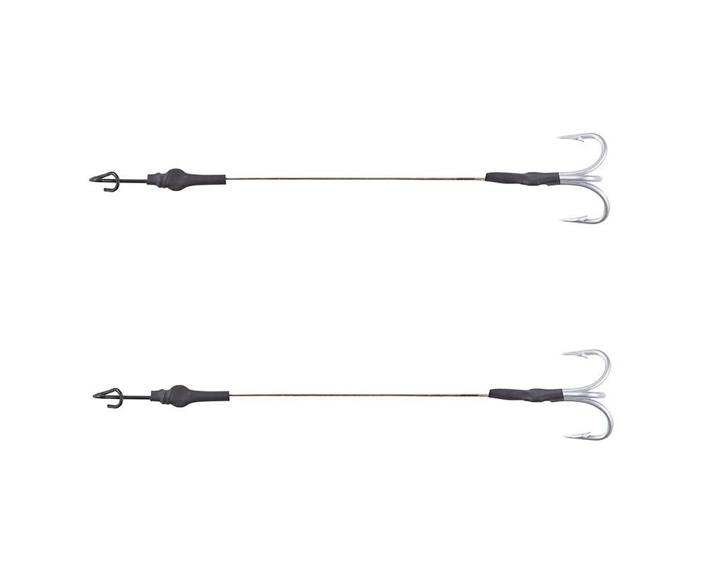 Balzer 13936 Silikon Yemler İçin Çelik Telli Rigs 2'li Paket 13 cm